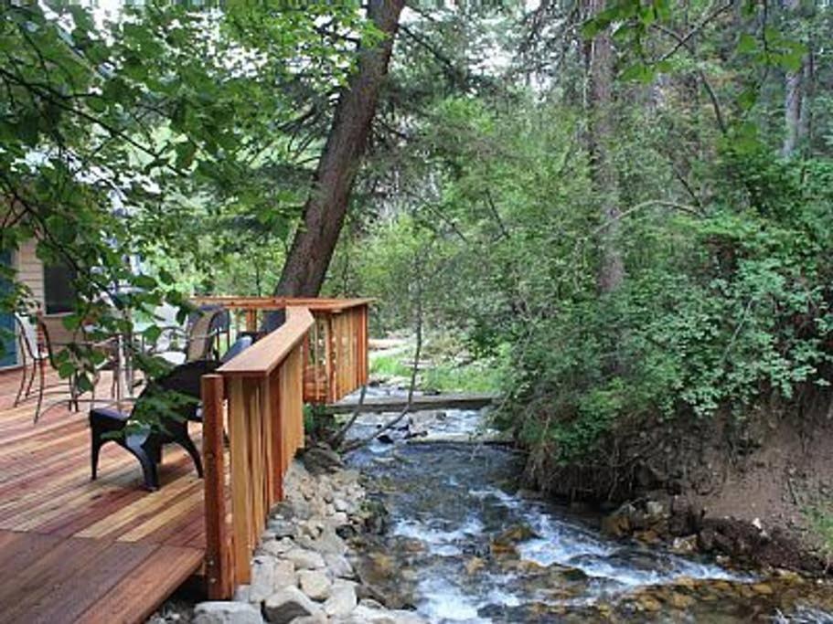 Cottage On The Stream Sundance, Utah Bagian luar foto